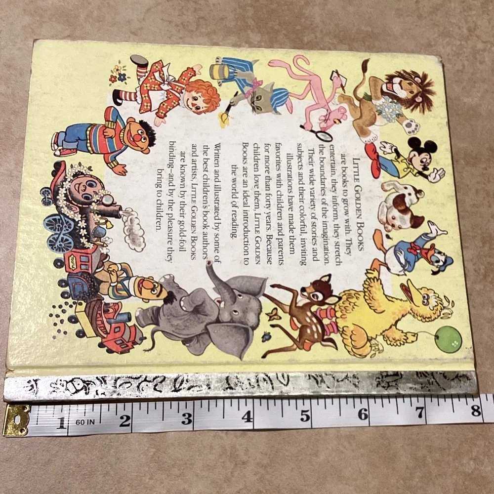 Vintage A Little Golden Book Pinocchio